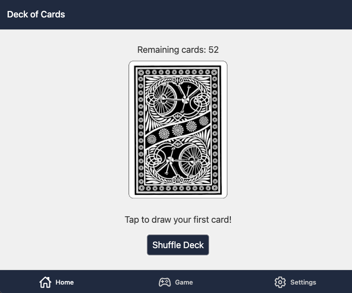Deck of Cards